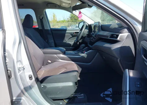 2023 Toyota Highlander L z USA, uszkodzony, nr VIN 5TDKDRAH0PS510538